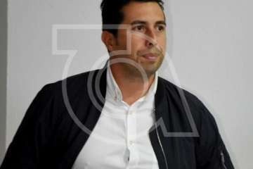 Debate entre los dos candidatos de primarias del PSOE de Telde (Foto Antonio Alí)